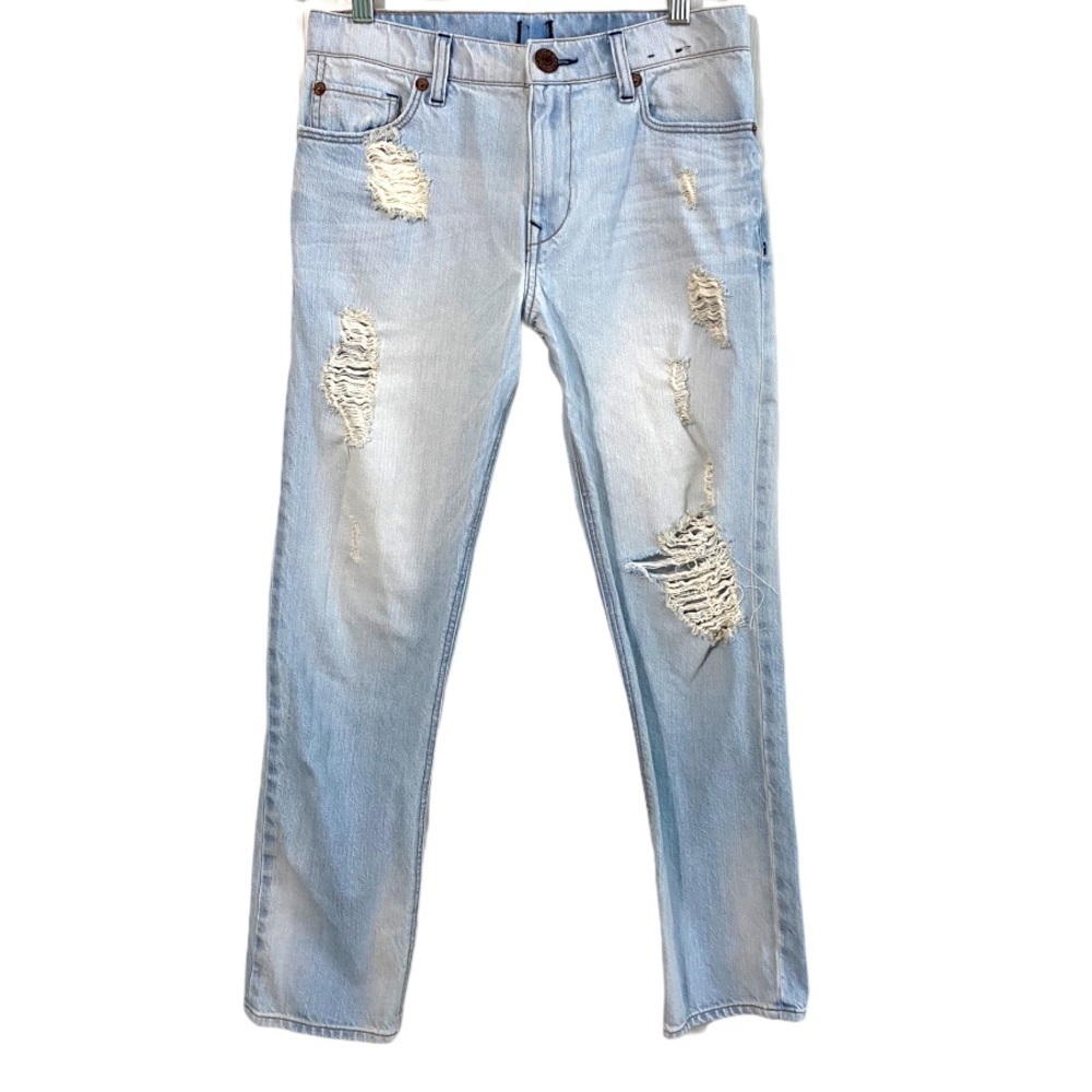 Express boyfriend ripped distressed jeans 2
